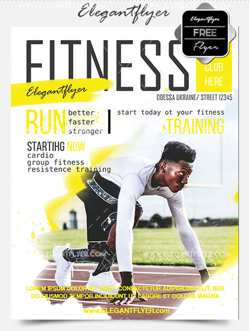 Download 30 Premium Free Sports Flyer Psd Template For Sports And Fitness Business Free Psd Templates Yellowimages Mockups