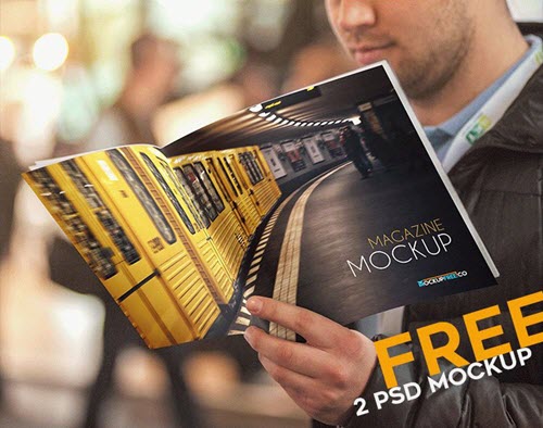 Download 40 Free Magazine Mockups In Psd To Present Your Next Top Notch Design Free Psd Templates