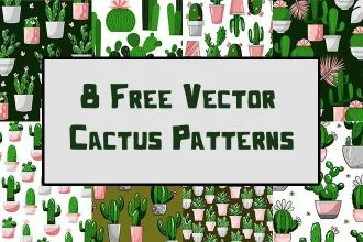 10+ Free Vector Cactus Pattern Images