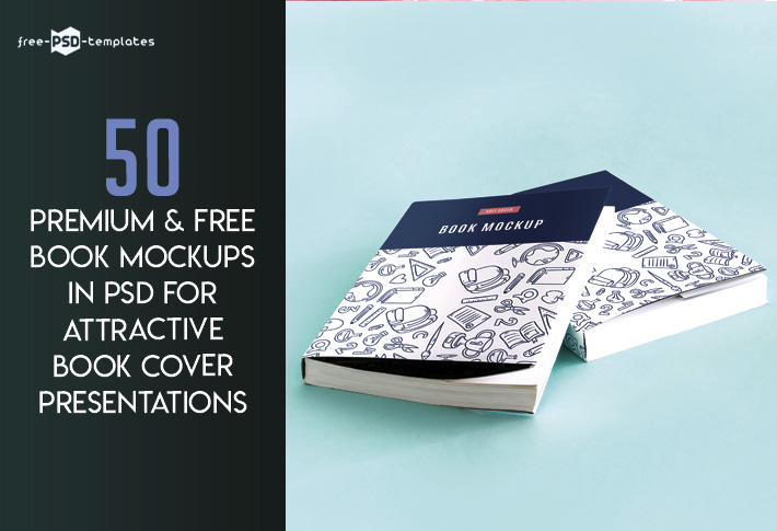 Download 50 Free Book Mockups In Psd For Attractive Book Cover Presentations And Premium Version Free Psd Templates