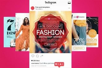 Free Fashion Instagram Banners Bundle