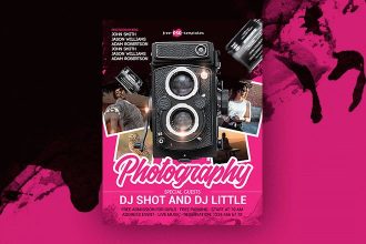 Free Photography Flyer in PSD