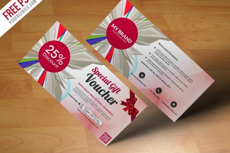 Download 40+ Premium and Free Print-Ready Gift Voucher PSD Templates 2018 | Free PSD Templates