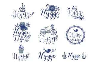 Free Hygge Logo Set