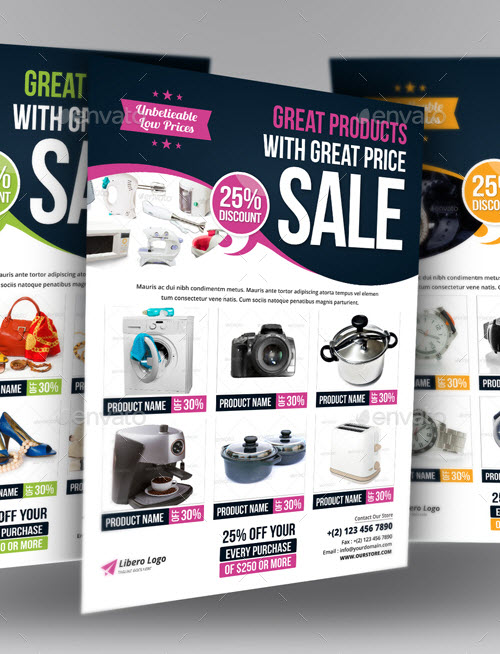 Product Promotion Flyer Template