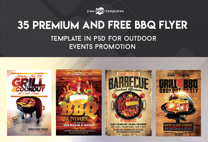 Bbq Flyer Template from free-psd-templates.com