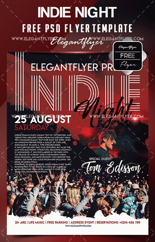 55 Free Concert Flyer Psd Templates For Music Events Promotion And Premium Version Free Psd Templates