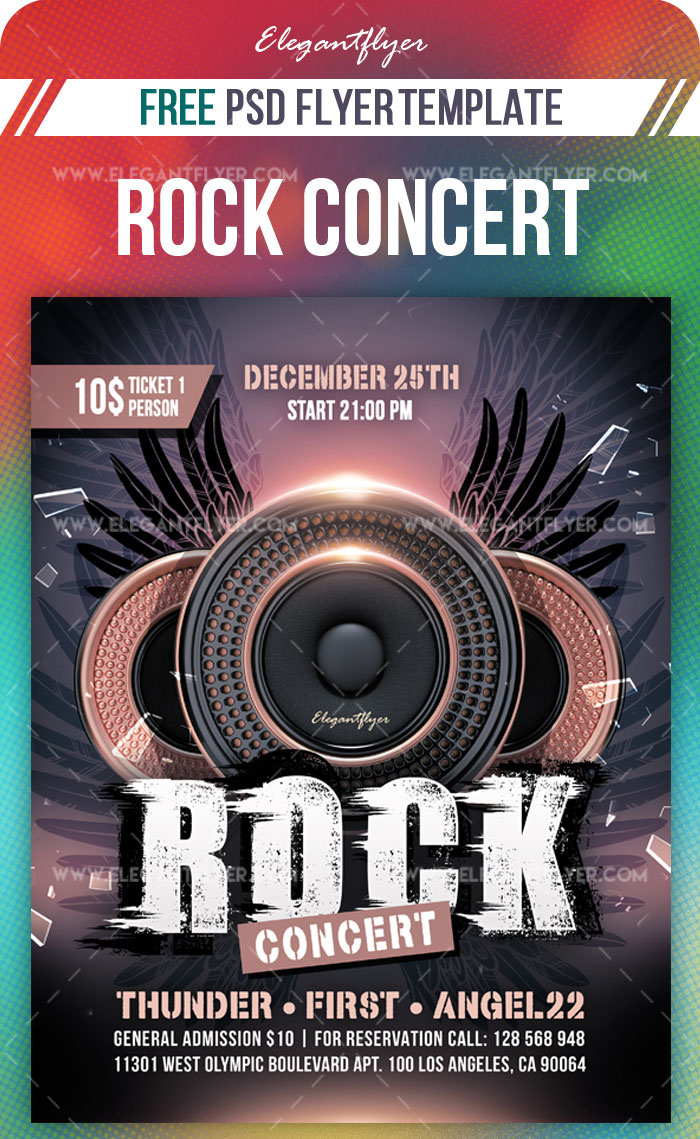 Free Concert Flyer Template