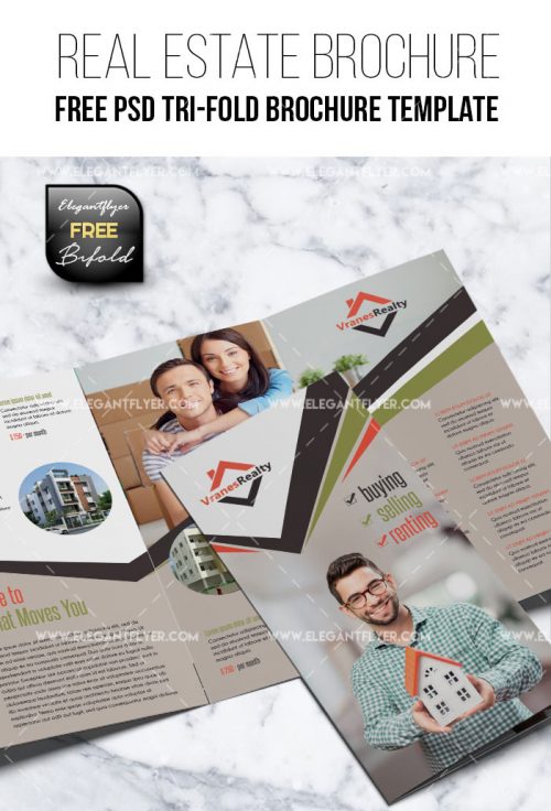 Real Estate Brochure Template Free Download from free-psd-templates.com