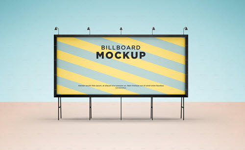 Download 50 Premium And Free Horizontal Billboard Mockups In Psd Free Psd Templates