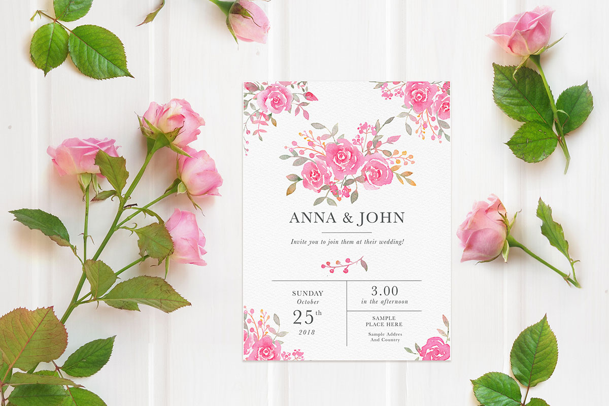 45+ Free Wedding PSD Mockups for Creative Wedding Design ...