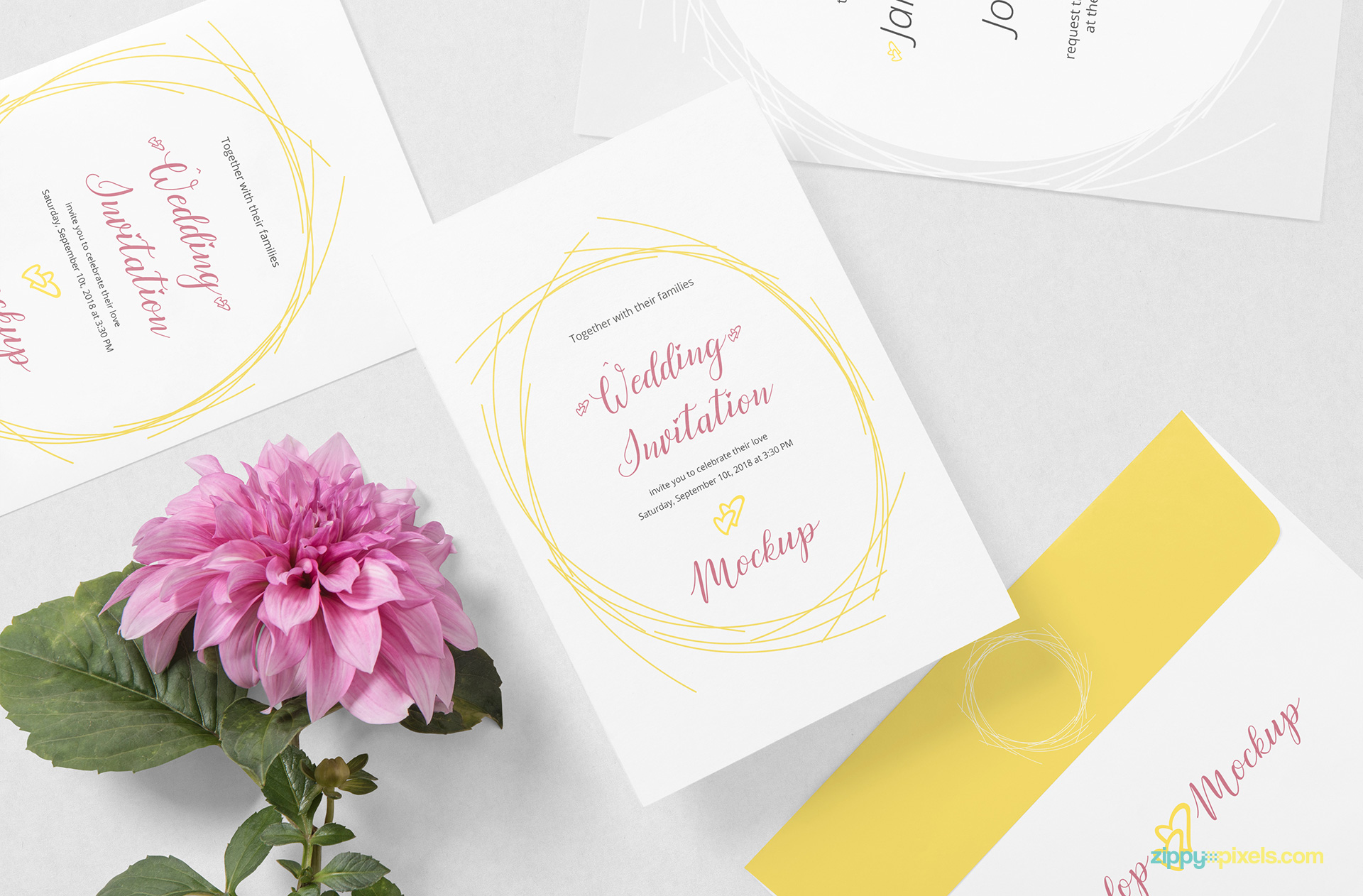 Download 45 Free Wedding Psd Mockups For Creative Wedding Design And Premium Version Free Psd Templates