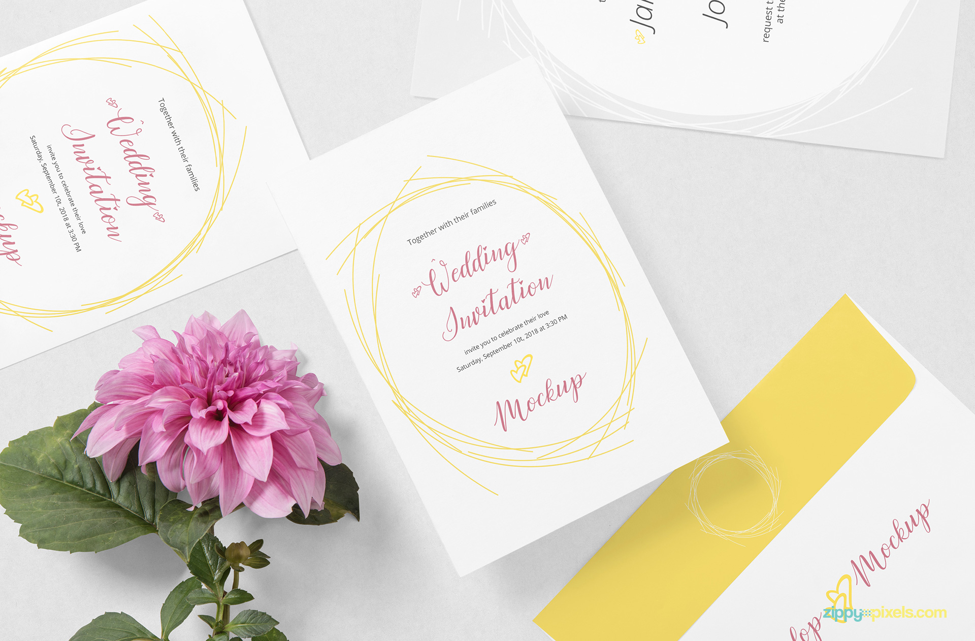 Download 45 Free Wedding Psd Mockups For Creative Wedding Design And Premium Version Free Psd Templates Yellowimages Mockups