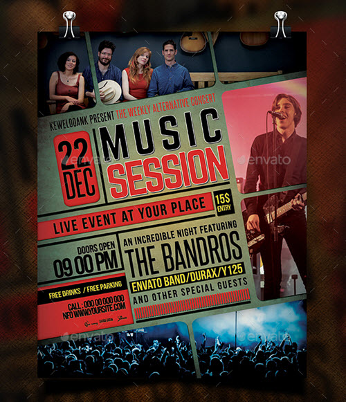 55 Free Concert Flyer Psd Templates For Music Events Promotion And Premium Version Free Psd Templates