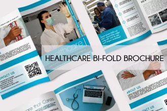 Free Healthcare Bi-Fold Brochure in PSD