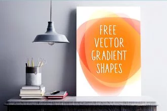10 Cool Free Vector Gradient Shapes