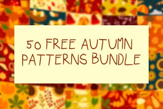 50 Free Autumn Patterns Bundle