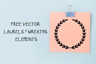 Free Vector Laurels & Wreaths Elements