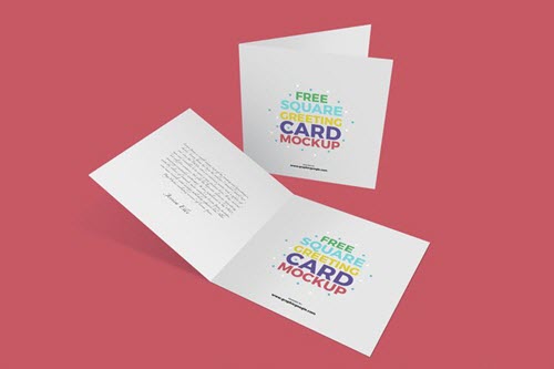 Download 35 Premium And Free Invitation Greeting Card Psd Mockups For Presentations Free Psd Templates PSD Mockup Templates