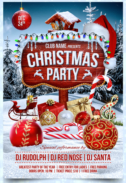 free christmas flyer templates microsoft word