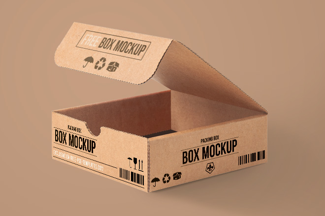 Download Free Box Mockup Template in PSD | Free PSD Templates