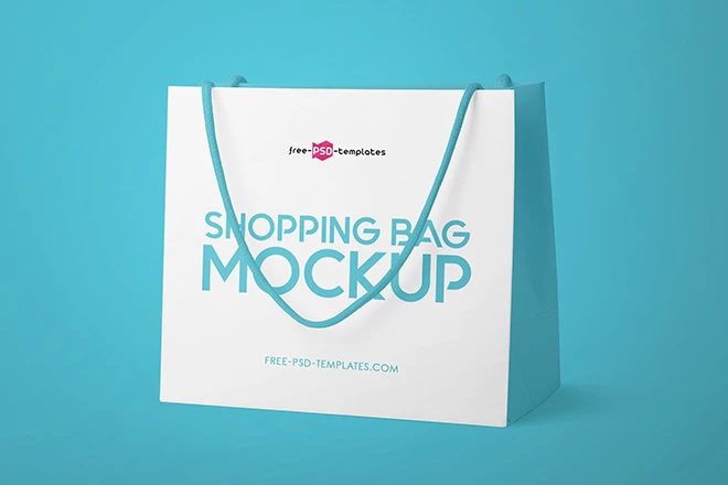 3 Free Shopping Bag Mock-ups in PSD