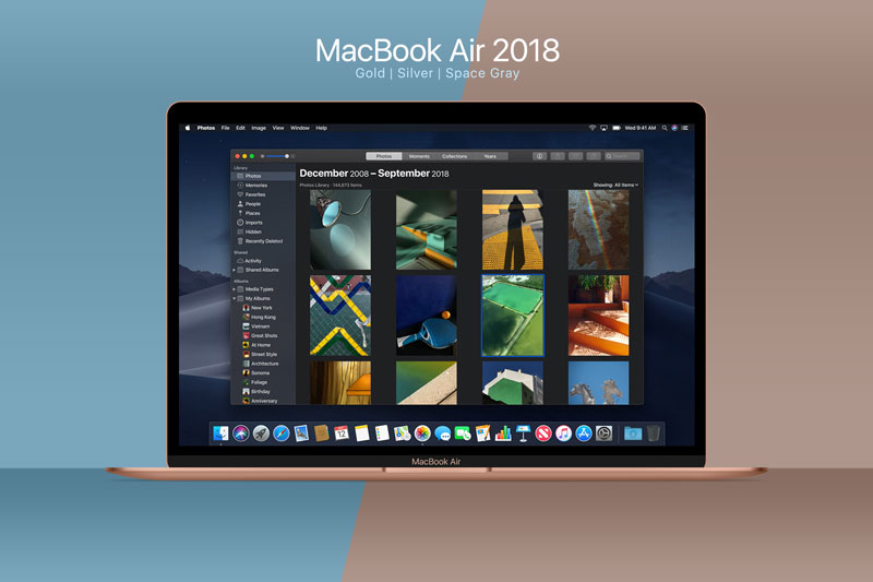 Macbook Air Psd By