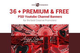 36+PREMIUM & FREE PSD YOUTUBE CHANNEL BANNERS FOR THE BEST CREATIVE PROMOTERS! 36+PREMIUM & FREE PSD YOUTUBE CHANNEL BANNERS FOR THE BEST CREATIVE PROMOTERS!