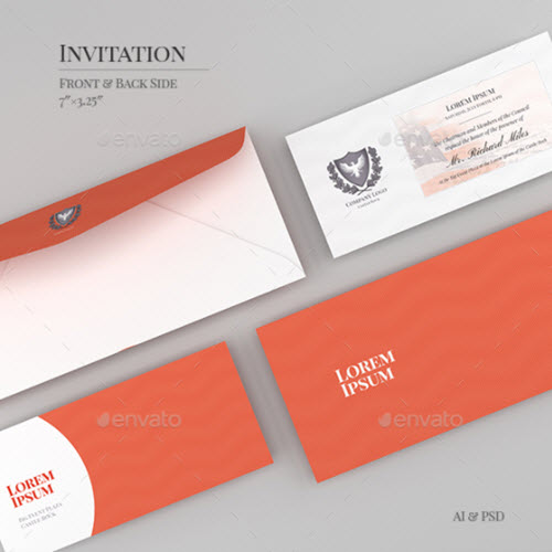 Download 45 Awesome Premium Free Invitation Psd Mockups Free Psd Templates