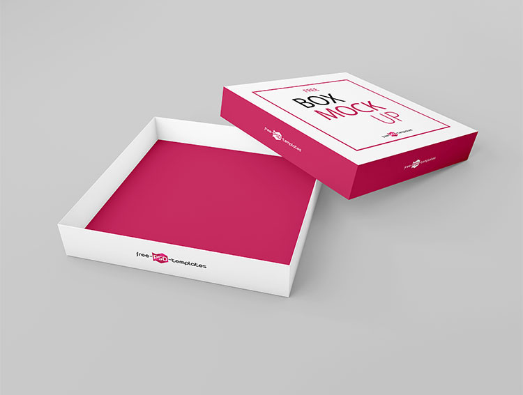 Delicious Pizza Box Mockup Free