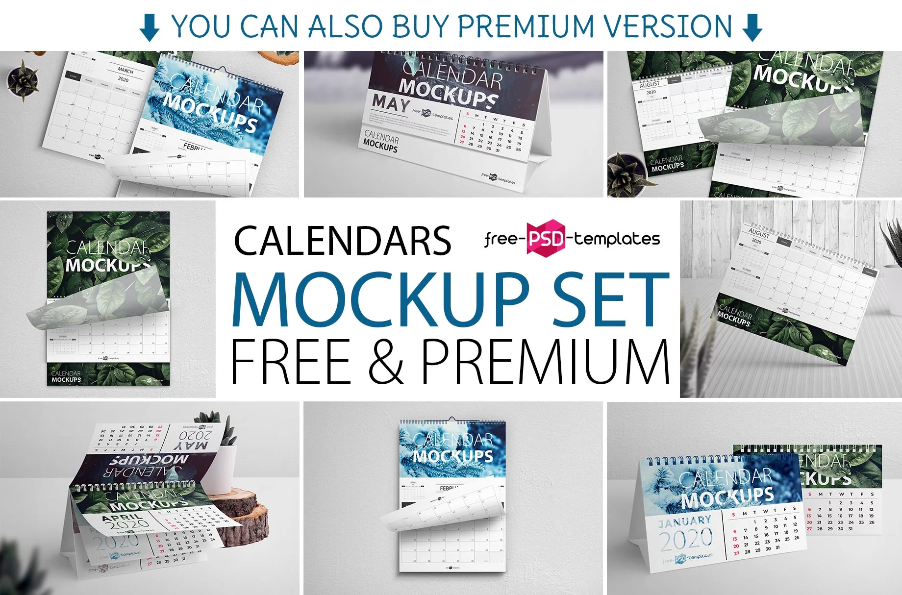 Premium & Free Psd Mock-Up Templates