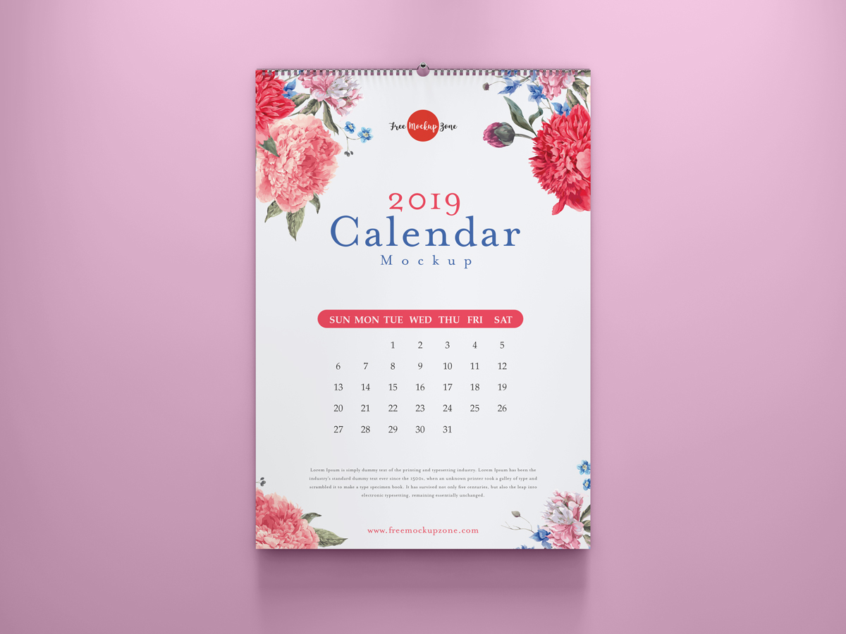 Download 22 Free Desk Calendar Mock Ups In Psd And Premium Version Free Psd Templates