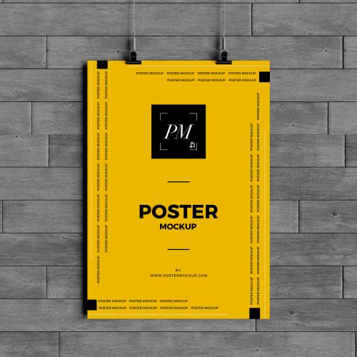 Download 44 Free Premium Poster Mockups In Psd For Effective Design Presentation Free Psd Templates