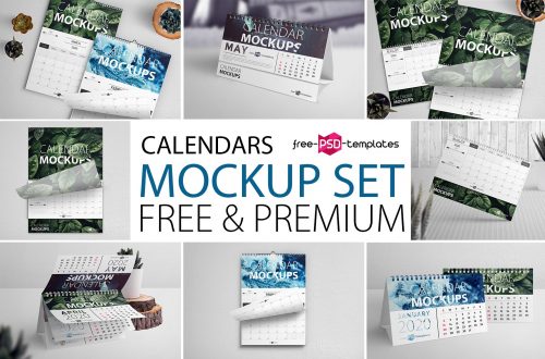 Download 22 Free Desk Calendar Mock Ups In Psd And Premium Version Free Psd Templates PSD Mockup Templates