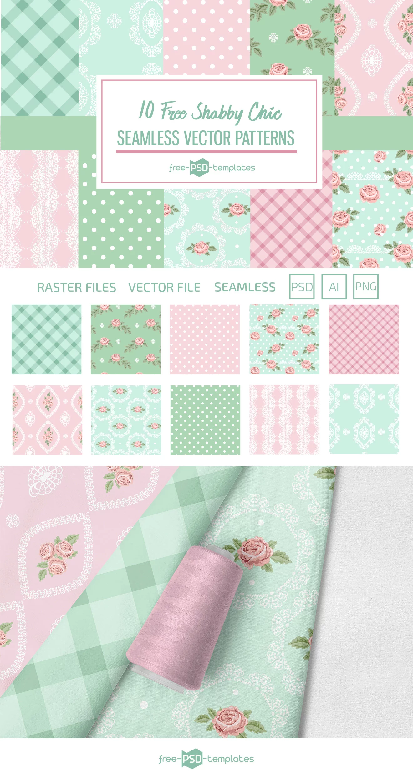 10 Free Shabby Chic Patterns