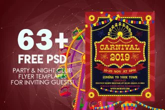 63+ PREMIUM & FREE PSD PARTY & NIGHT CLUB FLYER TEMPLATES FOR INVITING GUESTS!