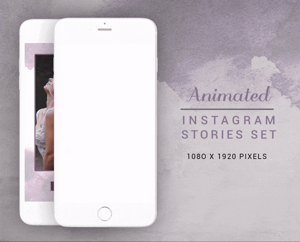 20+ Free Animated instagram stories templates (PSD)