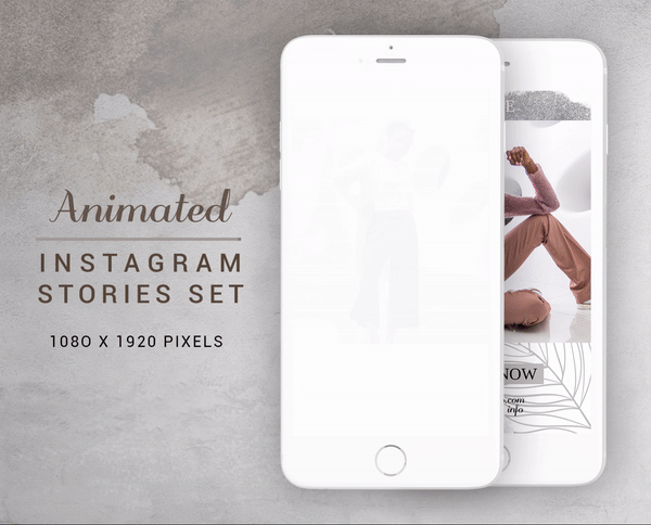20+ Free Animated instagram stories templates (PSD)