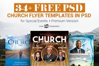 34+ Free PSD Church Flyer Templates in PSD for Special Events & Premium Version! 34+ Free PSD Church Flyer Templates in PSD for Special Events & Premium Version!