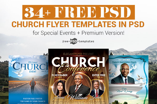 21 Revival Flyers Free Psd Ai Eps Free Premium