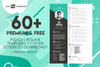 60+PREMIUM & FREE PSD CV/ RESUME TEMPLATES + COVER LETTERS TO DOWNLOAD! 60+PREMIUM & FREE PSD CV/ RESUME TEMPLATES + COVER LETTERS TO DOWNLOAD!