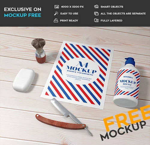 40+ Premium and Free Cosmetic Packaging & Product PSD Mockups 2019 – Free PSD  Templates