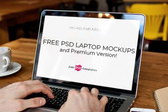 64+ Free PSD Laptop Mockups for creative and professional designers and Premium Version!