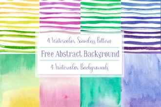 Free Abstract Watercolor Background