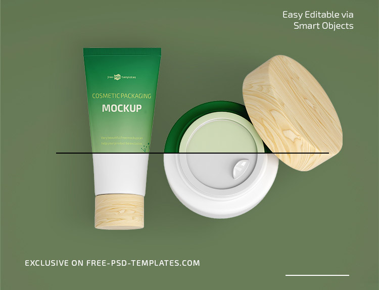 Cosmetic Packaging Design Templates