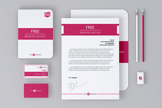 2 Free Branding Identity Mockups – Free PSD Templates