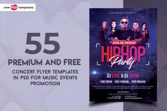 55+ Free Concert Flyer PSD Templates for Music Events Promotion and Premium Version!
