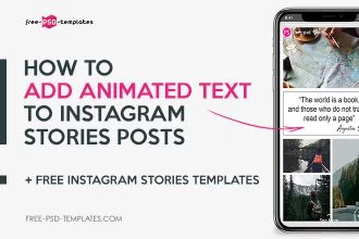 How to Add Animated Text to Instagram Stories Posts + Free Instagram Stories Templates