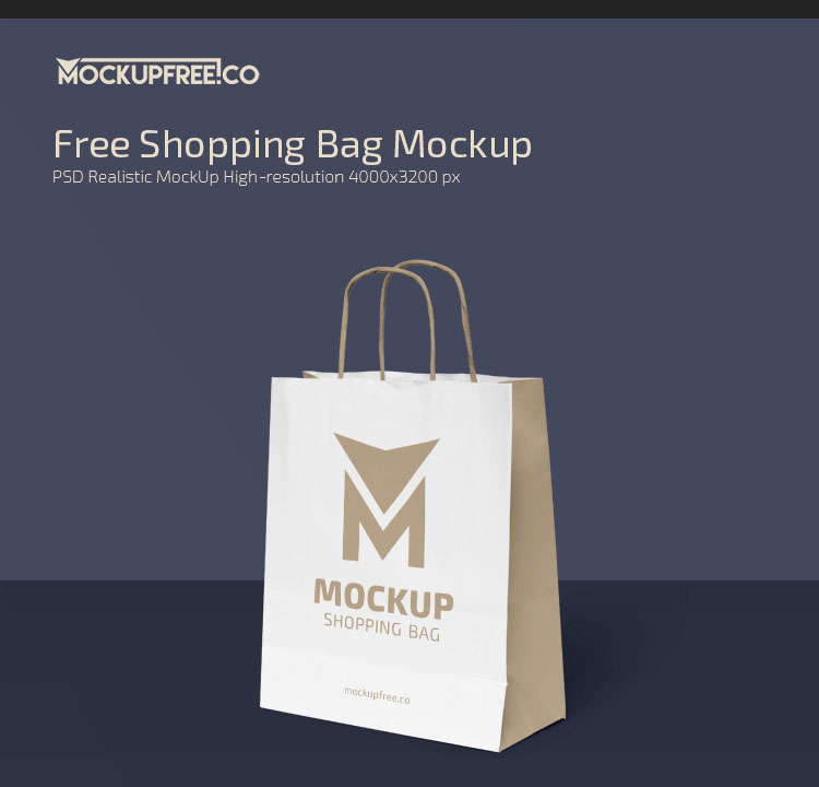 Download 65+ Free Professional Shopping Bag Mockups and Premium ...