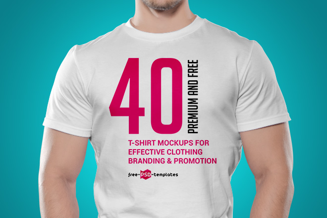 Download 40 Free T Shirt Mockups For Effective Clothing Branding Promotion 2019 And Premium Version Free Psd Templates